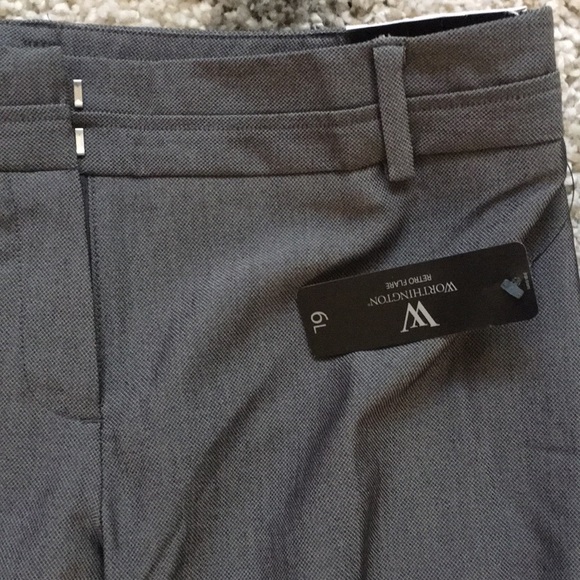 Worthington Fit and Flare Women’s Trousers - Picture 3 of 6